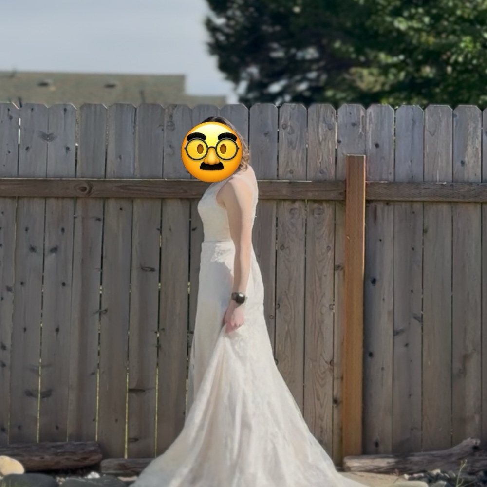Oleg Cassini Ivory Wedding Gown
